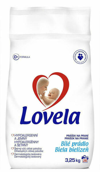 Lovela prášek bílá 3,25kg porovnat ceny