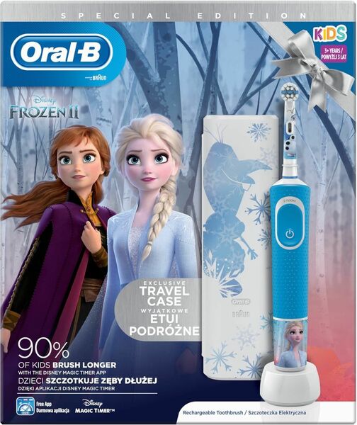 Oral-B Vitality Kids Frozen II + Cestovní Pouzdro 1ks porovnat ceny