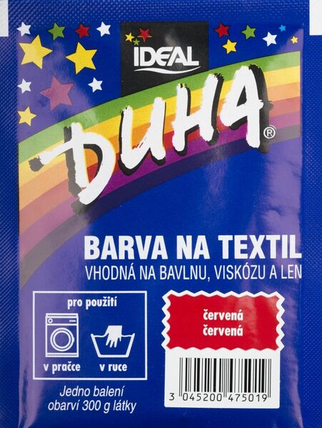 Duha barva na textil č.01 červená 15g porovnat ceny