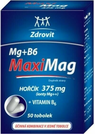 Zdrovit Magnezium+B6 FORTE 50 tobolek porovnat ceny