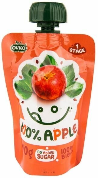 OVKO kapsička 100% jablko BIO 90g porovnat ceny