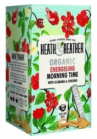 Čaj Heath Heather BIO Ranní Guarana a Ženšen sáčky 20x2g porovnat ceny