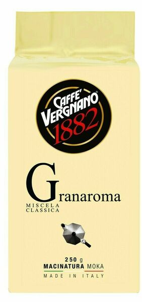 Vergnano Granaroma Káva mletá vacuum 250g porovnat ceny