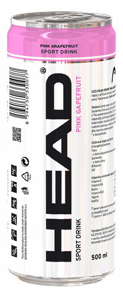 Head Sport Drink růžový grep 500ml porovnat ceny
