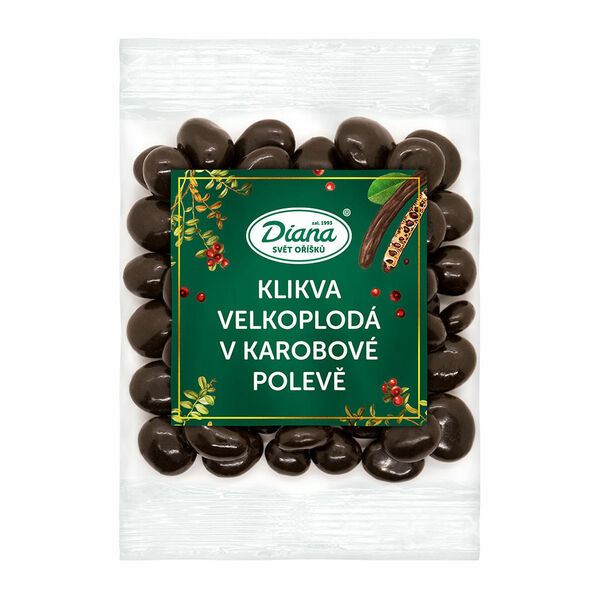 Diana Company Klikva velkoplodá v karobové polevě 100g porovnat ceny