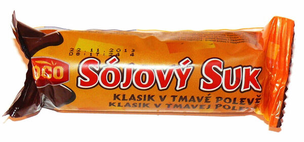 Soco  Sojový suk v tmavé polevě 50g porovnat ceny