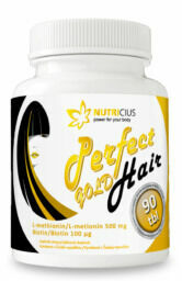 Nutricius Perfect HAIR gold methionin 500mg+biotin100ug 90 tablet porovnat ceny