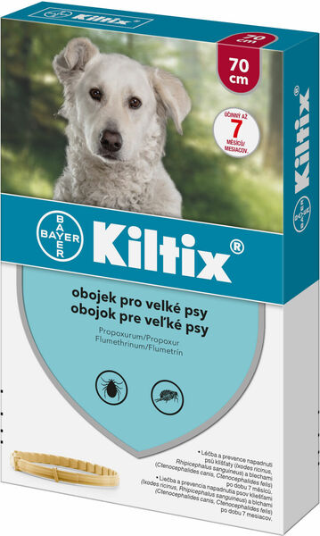 Kiltix obojek pro velké psy 70cm porovnat ceny