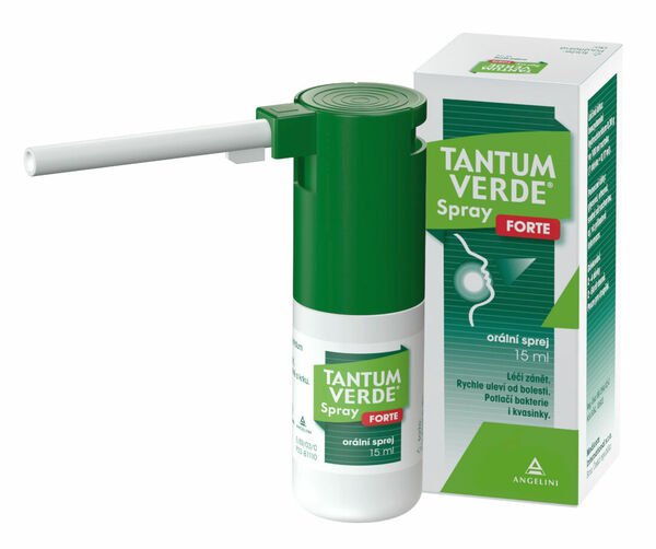 Tantum Verde Spray Forte 0.30% orální sprej 15ml porovnat ceny