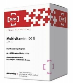 BLESK Multivitamin 100% 90 tablet porovnat ceny