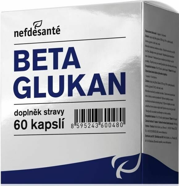 Nefdesanté Beta Glukan 60 kapslí porovnat ceny