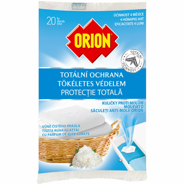 Orion Kuličky proti molům čisté prádlo 20ks porovnat ceny