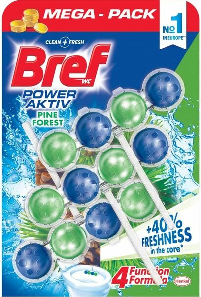 Bref Power Aktiv WC Blok Pine Forest 3x50g porovnat ceny