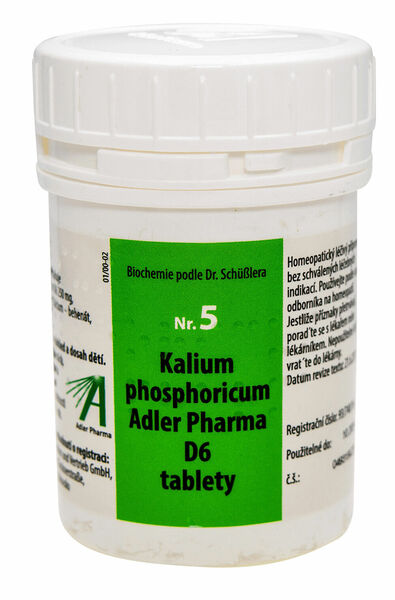 Adler Pharma Nr.5 Kalium phosphoricum D6 400 tablet porovnat ceny