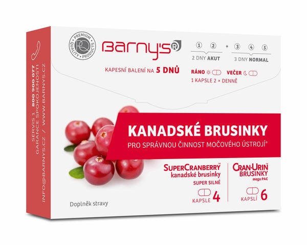 Barny's  Barnys brusinky do kapsy 10 kapsulí porovnat ceny