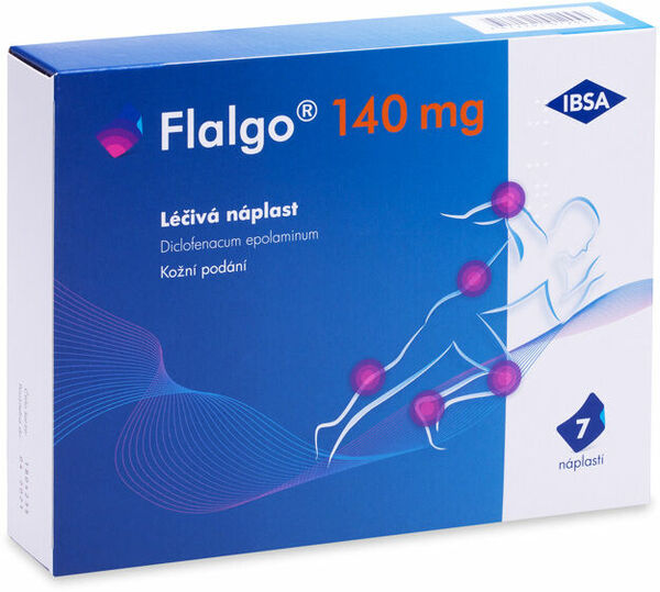Flalgo 140 mg léčivá náplast 7 (7x1) porovnat ceny