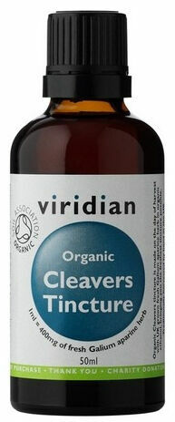 Viridian Organic Cleavers Tincture 50ml porovnat ceny
