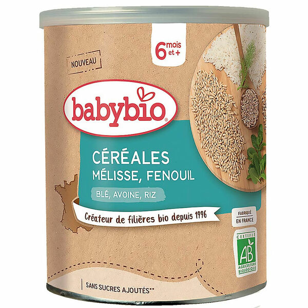 BABYBIO Nemléčná kaše s meduňkou, fenyklem a skořicí 220 g porovnat ceny