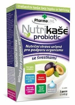 Nutrikaše probiotic - se švestkami 180g (3x60g) porovnat ceny