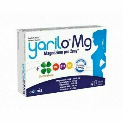 YARILO Mg 40 tobolek - Magnézium pro ženy porovnat ceny
