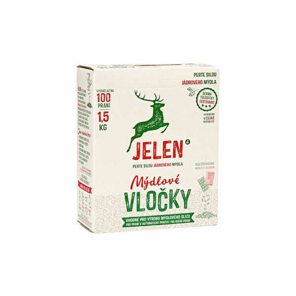 Jelen mýdlové vločky 1,5kg porovnat ceny