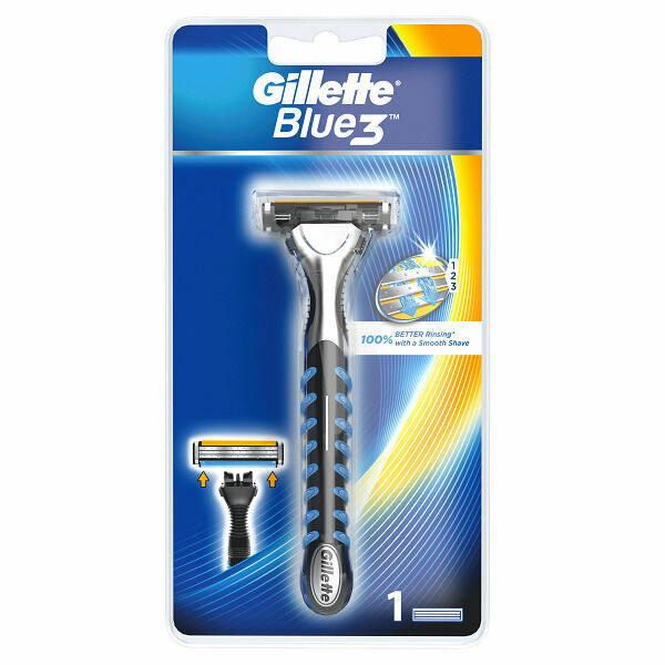 Gillette Blue3 holící strojek + 1 hlavice porovnat ceny