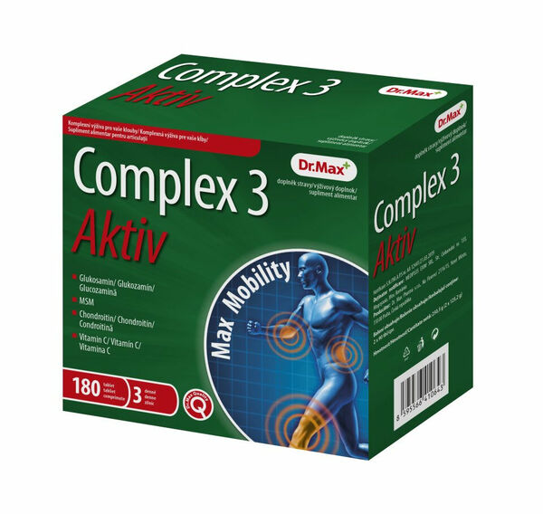 Dr.Max Complex 3 Aktiv 180 tablet porovnat ceny