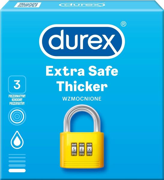 Durex Extra Safe Kondomy 3ks porovnat ceny