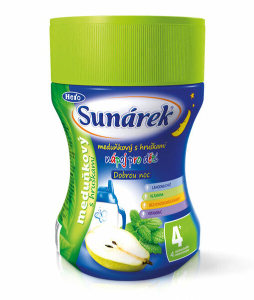 Sunárek rozpustný nápoj meduňkový s hruškami 200g (bez sacharózy) porovnat ceny