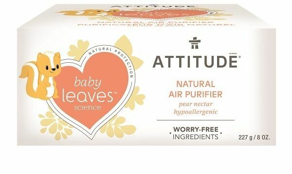 ATTITUDE Přírodní čistící osvěžovač vzduchu Baby leaves s vůní hruškové šťávy 227g porovnat ceny