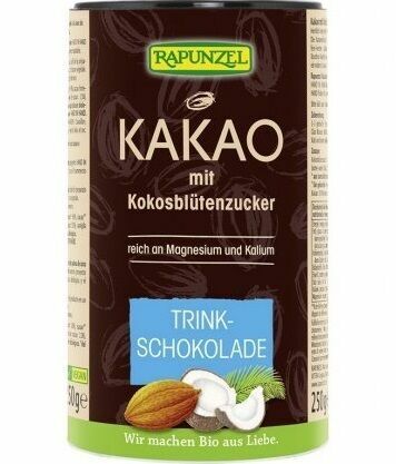 Bio kakao s kokosovým cukrem RAPUNZEL 250 g porovnat ceny