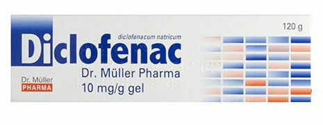 Dr.Müller Diclofenac 10mg/g gel 120g porovnat ceny
