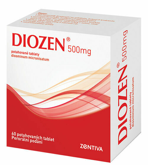 Diozen 500mg 60 tablet porovnat ceny