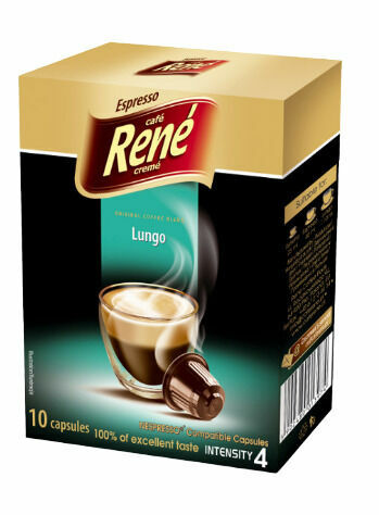 René Espresso Lungo kapsle pro Nespresso 10ks porovnat ceny
