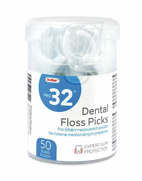 Dr.Max PRO32 Dentální nit v mečíku 50 ks porovnat ceny