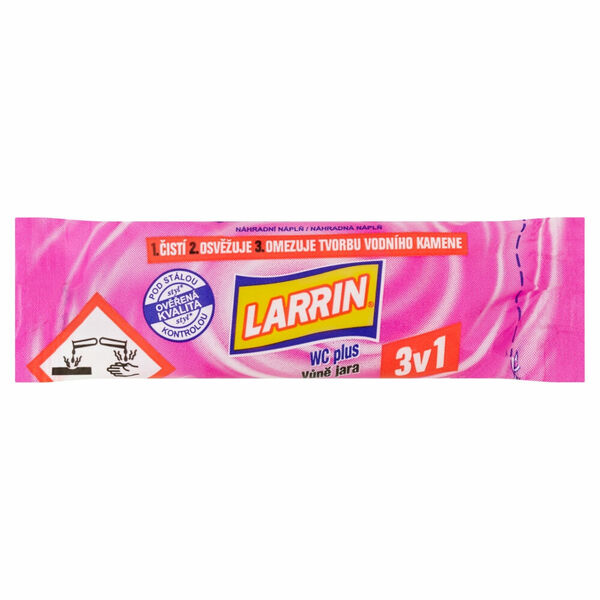 LARRIN WC Plus 3v1 Náhradní náplň Vůně jara 40 g porovnat ceny