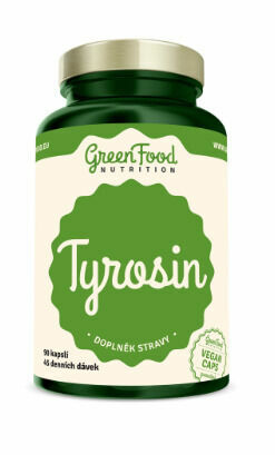 GreenFood Nutrition Tyrosin 90cps porovnat ceny