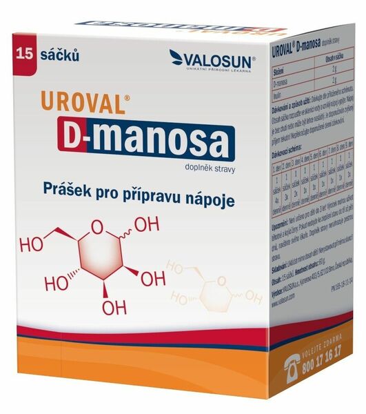 Walmark Uroval D-manosa 15 sáčků porovnat ceny