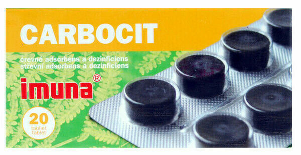 Carbocit 20 tablet porovnat ceny