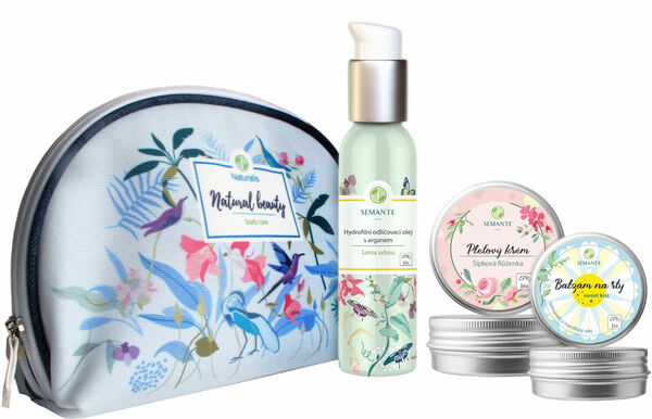 Semante by Naturalis Pure beauty - sada přírodní kosmetiky pro ženskou krásu BIO 3ks porovnat ceny