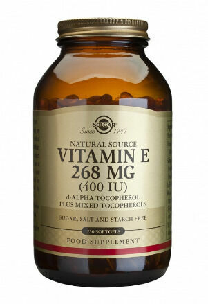 Solgar Vitamín E 400 iu 250cps porovnat ceny