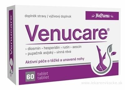 MedPharma Venucare 60tbl porovnat ceny