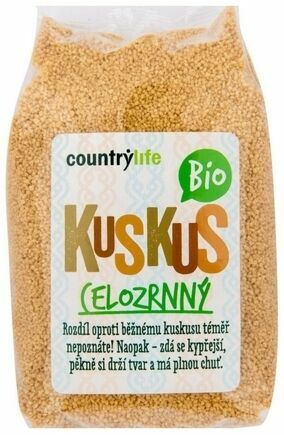 Country Life Kuskus celozrnný BIO 500g porovnat ceny