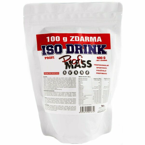 Profimass Profi Iso Drink citron 500g porovnat ceny