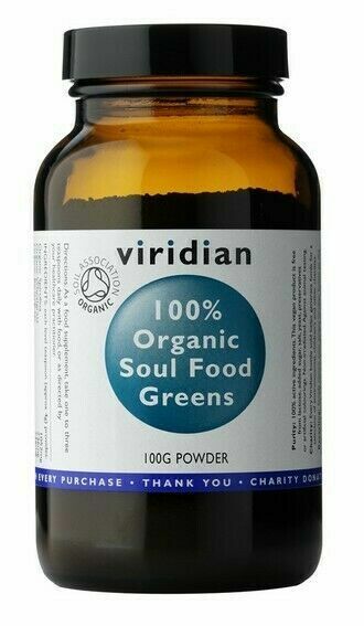Viridian Soul Food Greens Organic 100g porovnat ceny