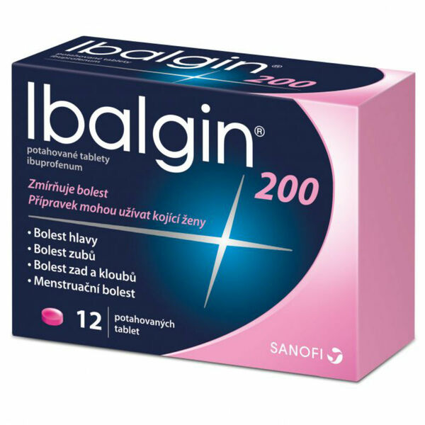 IBALGIN 200 mg 12 tablet porovnat ceny