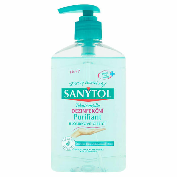 Sanytol tekuté mýdlo dezinf. Purifia 250ml porovnat ceny