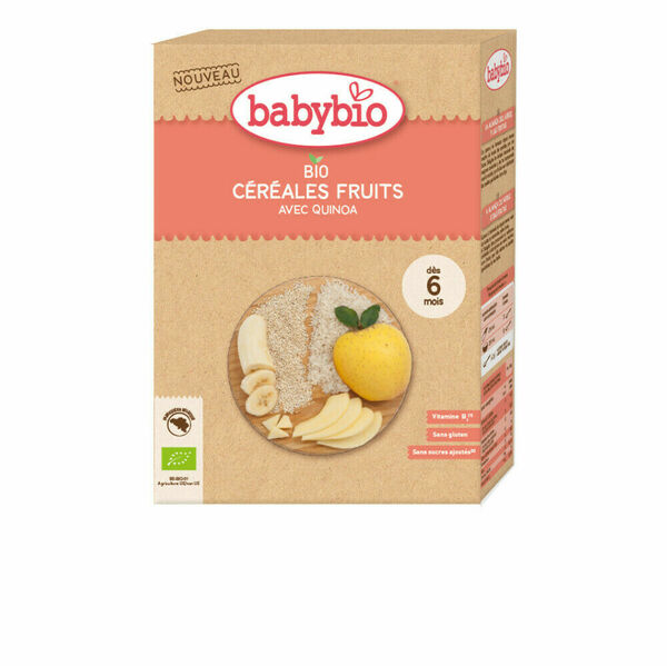 Babybio Nemléčná rýžová bio kaše s quinoou a ovocem 200g porovnat ceny