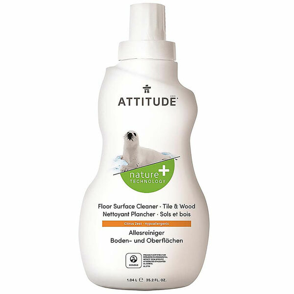 ATTITUDE Čistič na podlahy a dřevo s vůní citronové kůry 1040 ml porovnat ceny