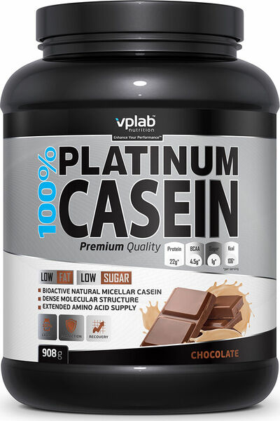 VPLab Platinum Casein 100% 908 g, Micelární Kasein 100%, čokoláda porovnat ceny